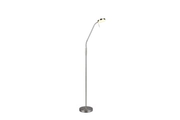 Golvlampa TRIO Moreno Borstad stål - Borstad stål - Belysning - Lampor & belysning inomhus - Golvlampa