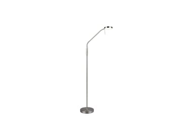 Golvlampa TRIO Moreno Borstad stål - Borstad stål - Belysning - Lampor & belysning inomhus - Golvlampa