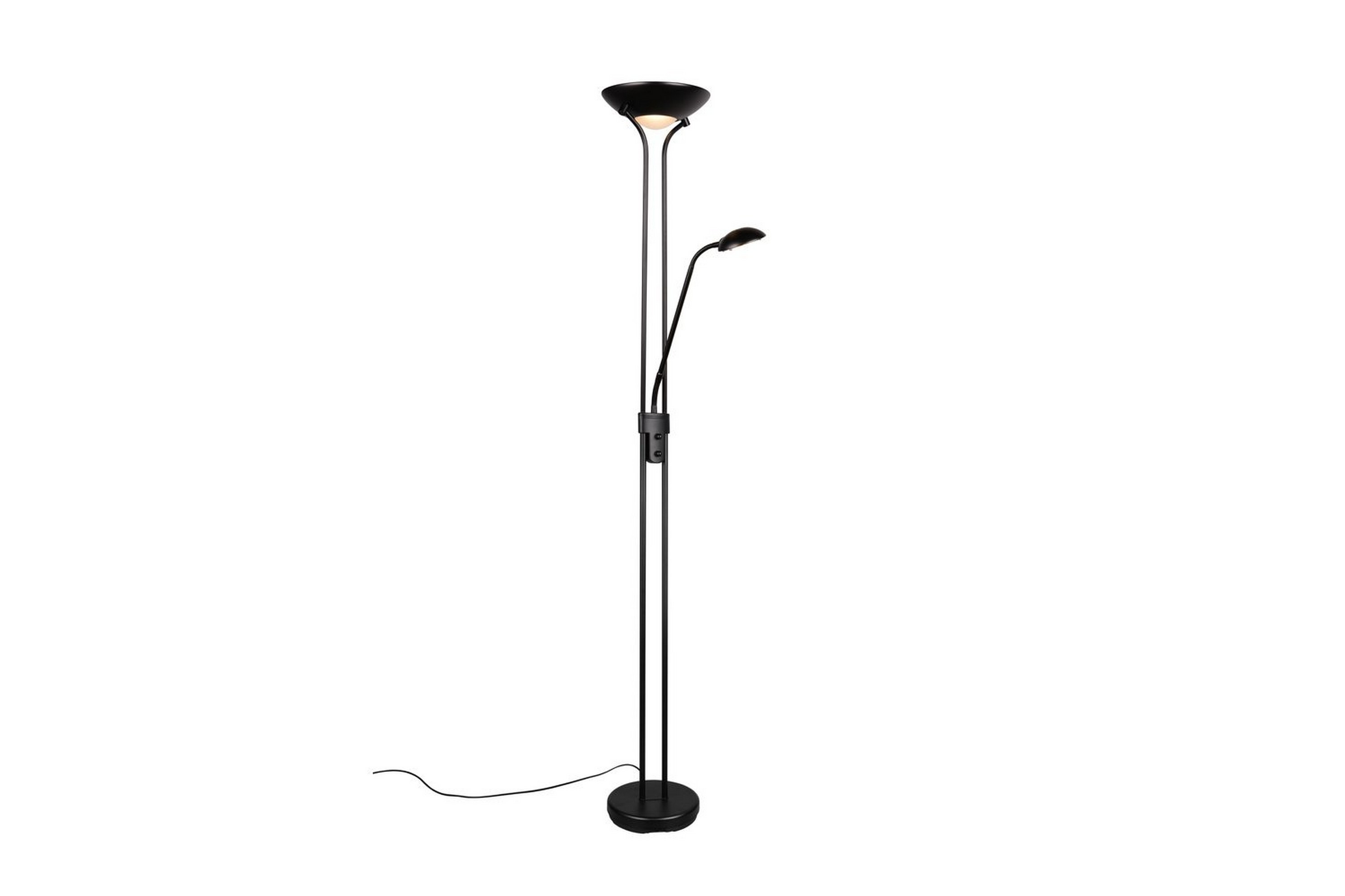 Golvlampa TRIO Spock Mattsvart Mattsvart