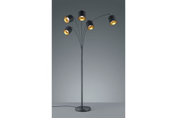 Golvlampa TRIO Tommy Böjd Mattsvart - Mattsvart - Belysning - Lampor & belysning inomhus - Golvlampa