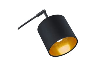 Golvlampa TRIO Tommy Böjd Mattsvart - Mattsvart - Belysning - Lampor & belysning inomhus - Golvlampa