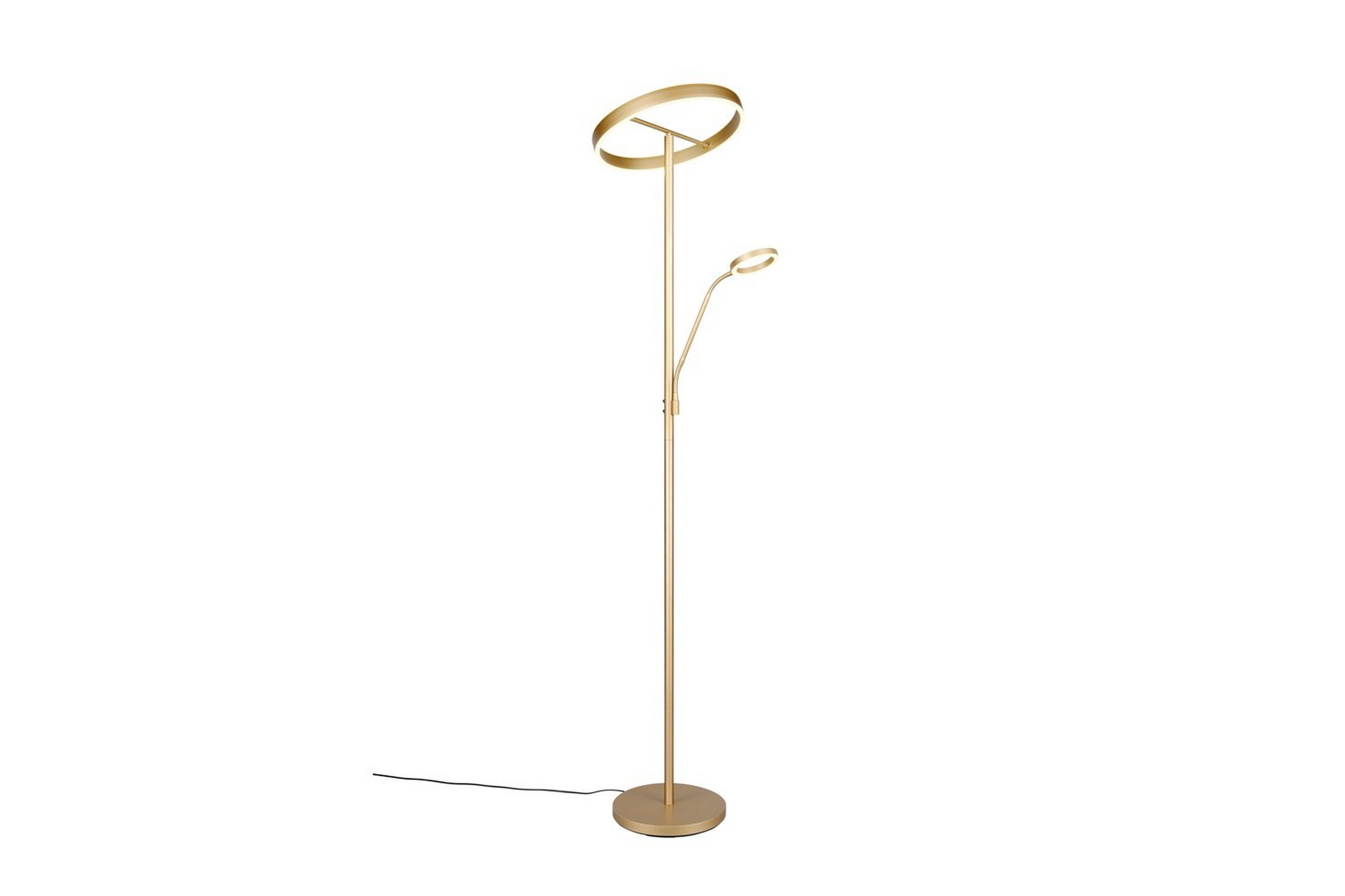 Golvlampa TRIO Willis Guld Guld