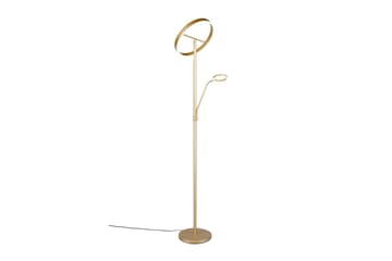 Golvlampa TRIO Willis Guld - Guld - Belysning - Lampor & belysning inomhus - Golvlampa