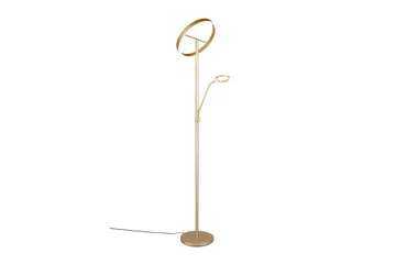 Golvlampa TRIO Willis Guld - Guld - Belysning - Lampor & belysning inomhus - Golvlampa