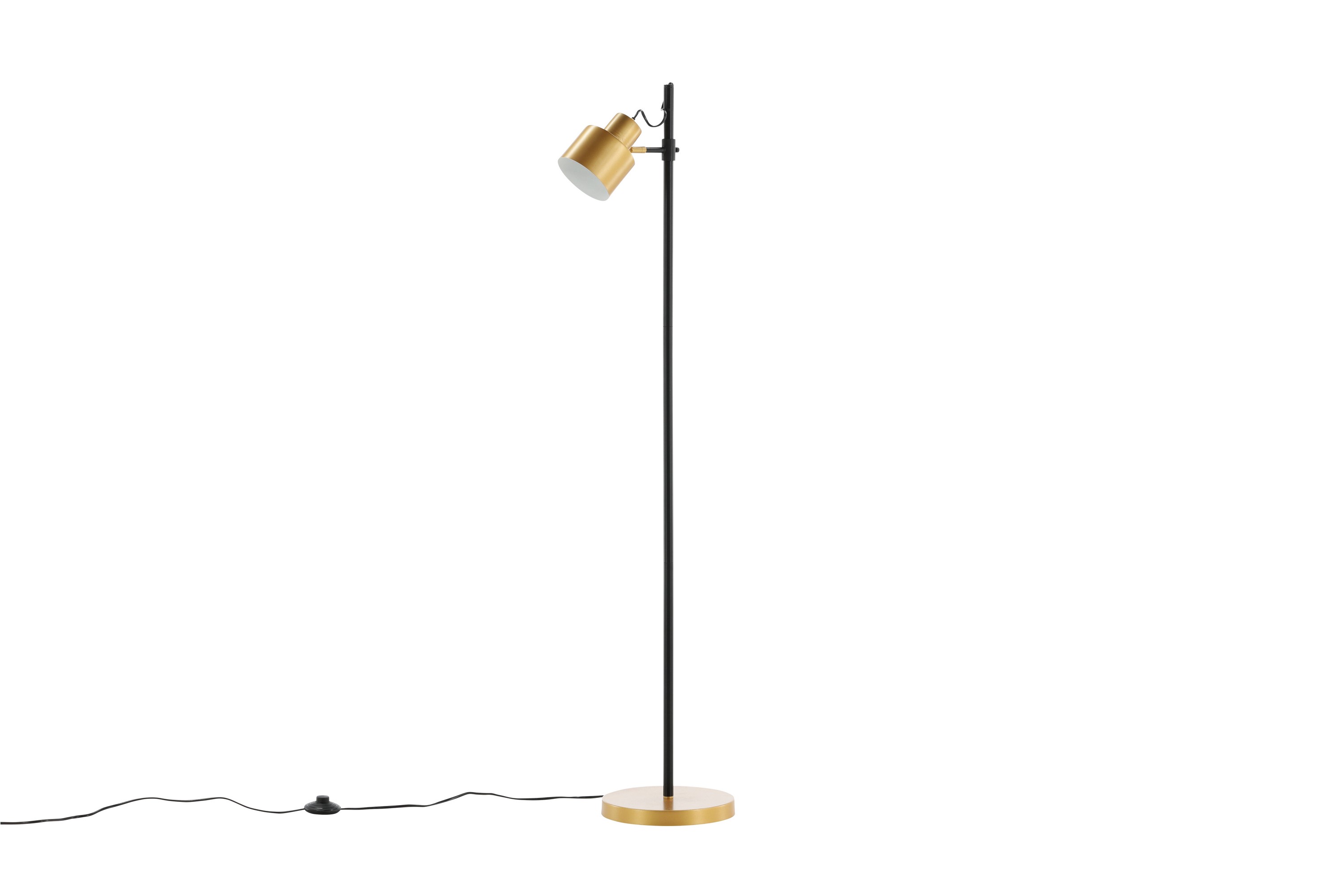 Vifta Golvlampa 1 Lampa Svart/Mässing