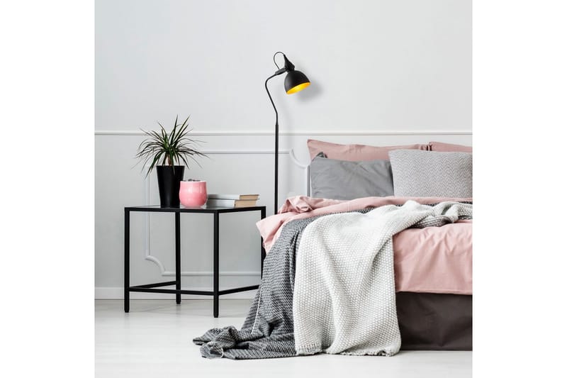 Golvlampa Zinra Svart / Rany - 35 x 30 cm - Belysning - Lampor & belysning inomhus - Golvlampa