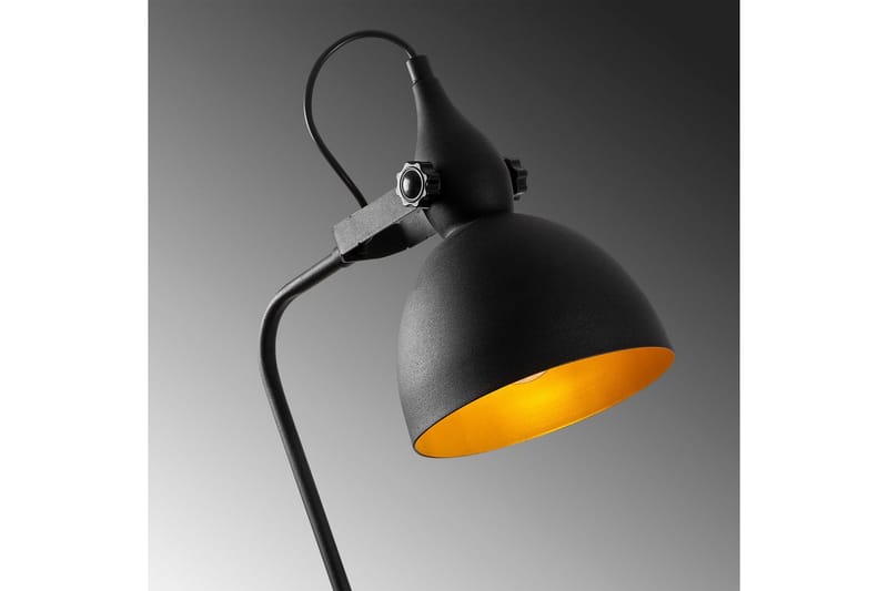Golvlampa Zinra Svart / Rany - 35 x 30 cm - Belysning - Lampor & belysning inomhus - Golvlampa