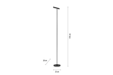 Golvlampa Pure Tutua - 20x178x27 cm - Belysning - Lampor & belysning inomhus - Golvlampa