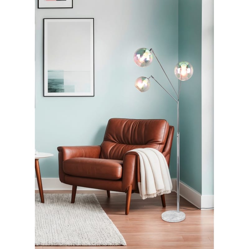 Golvlampa Paxton - Krom - Belysning - Lampor & belysning inomhus - Golvlampa