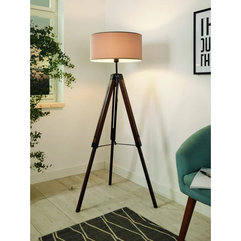 Golvljus Lantada - Valnöt Taupe - Belysning - Lampor & belysning inomhus - Golvlampa