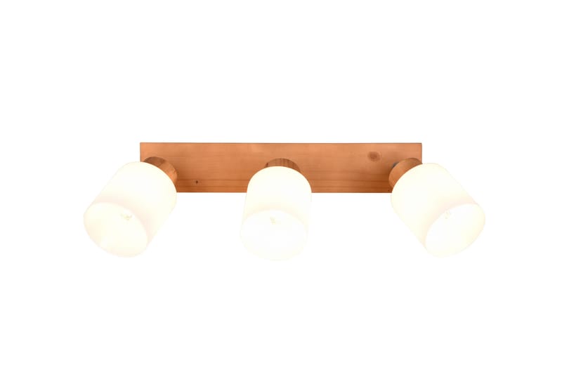 Assam spot 3L E14 trä/ vit - Vit - Belysning - Lampor & belysning inomhus - Hall lampa