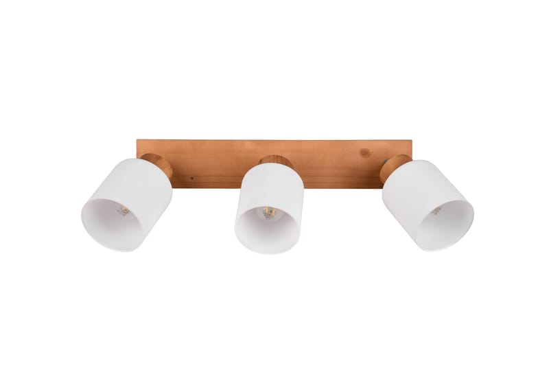 Assam spot 3L E14 trä/ vit - Vit - Belysning - Lampor & belysning inomhus - Hall lampa