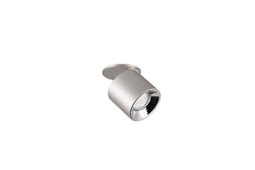 Guayana spotlight 1L GU10 borstad aluminium - Aluminium - Belysning - Lampor & belysning inomhus - Hall lampa