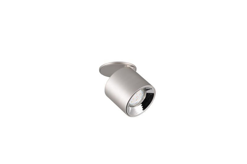 Guayana spotlight 1L GU10 borstad aluminium - Aluminium - Belysning - Lampor & belysning inomhus - Hall lampa