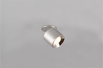 Guayana spotlight 1L GU10 borstad aluminium - Aluminium - Belysning - Lampor & belysning inomhus - Hall lampa
