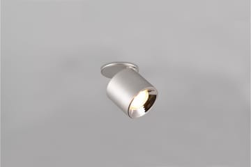 Guayana Spotlight 1L GU10 borstad aluminium - Aluminium - Belysning - Lampor & belysning inomhus - Hall lampa