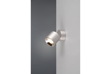Guayana Spotlight 1L GU10 borstad aluminium - Aluminium - Belysning - Lampor & belysning inomhus - Hall lampa