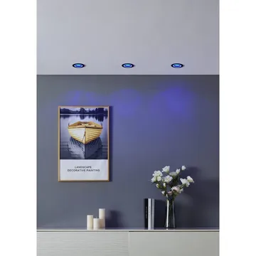 Infälld Lampa Carosso 93 mm - Svart - Belysning - Lampor & belysning inomhus - Hall lampa