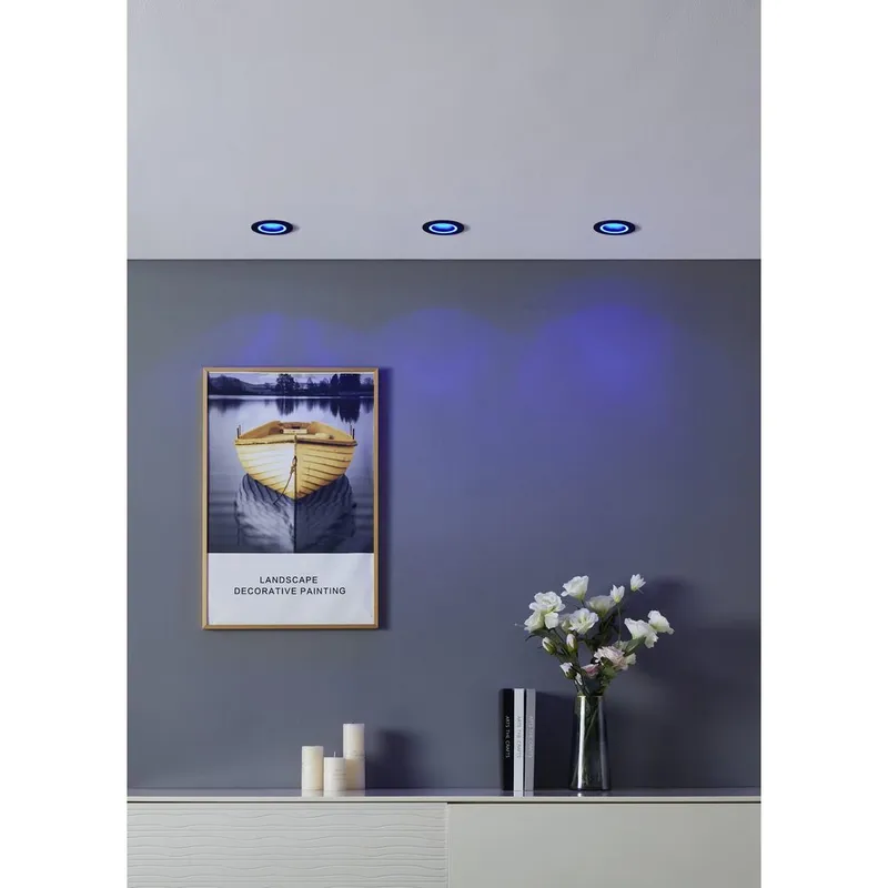 Infälld Lampa Carosso 93 mm - Svart - Belysning - Lampor & belysning inomhus - Hall lampa