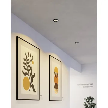 Infälld Lampa Carosso 93 mm - Svart - Belysning - Lampor & belysning inomhus - Hall lampa