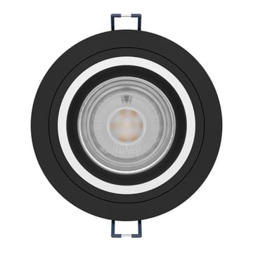 Infälld Lampa Carosso 93 mm - Svart - Belysning - Lampor & belysning inomhus - Hall lampa