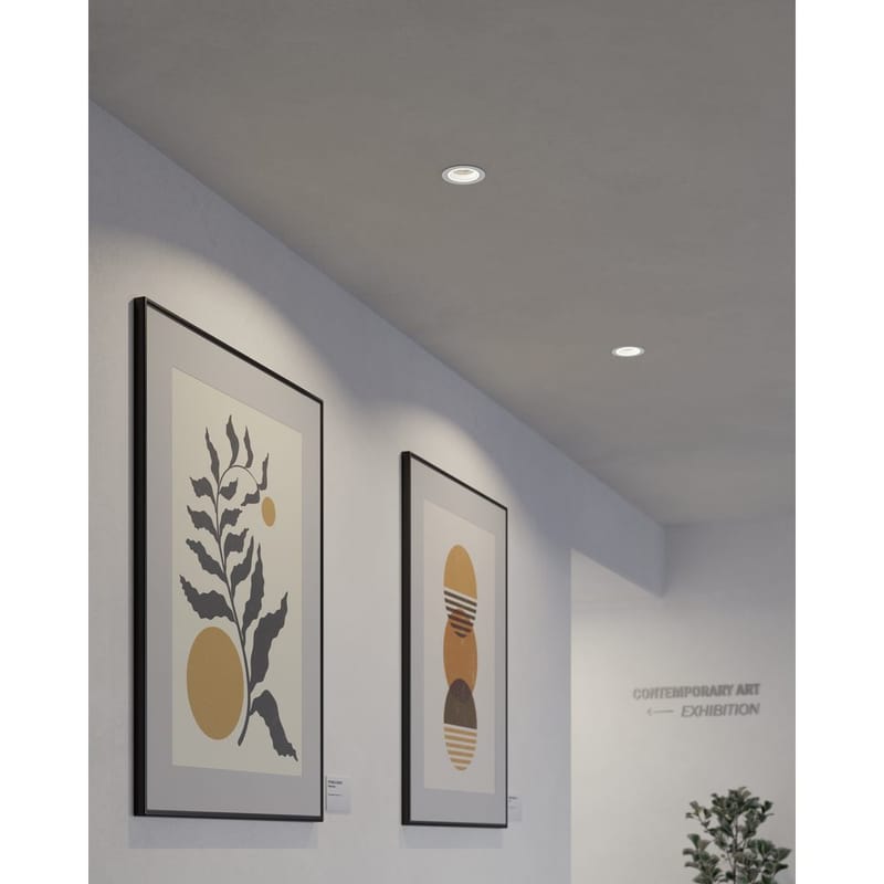 Infälld Lampa Carosso 93 mm - Vit - Belysning - Lampor & belysning inomhus - Hall lampa