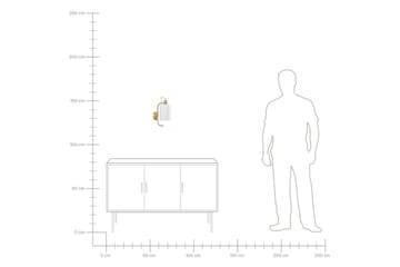 Kallisti Vägglampa E27 - Koppar/Vit - Belysning - Lampor & belysning inomhus - Vägglampa - Väggarmatur