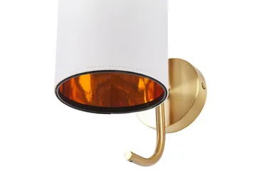 Kallisti Vägglampa E27 - Koppar/Vit - Belysning - Lampor & belysning inomhus - Vägglampa - Väggarmatur