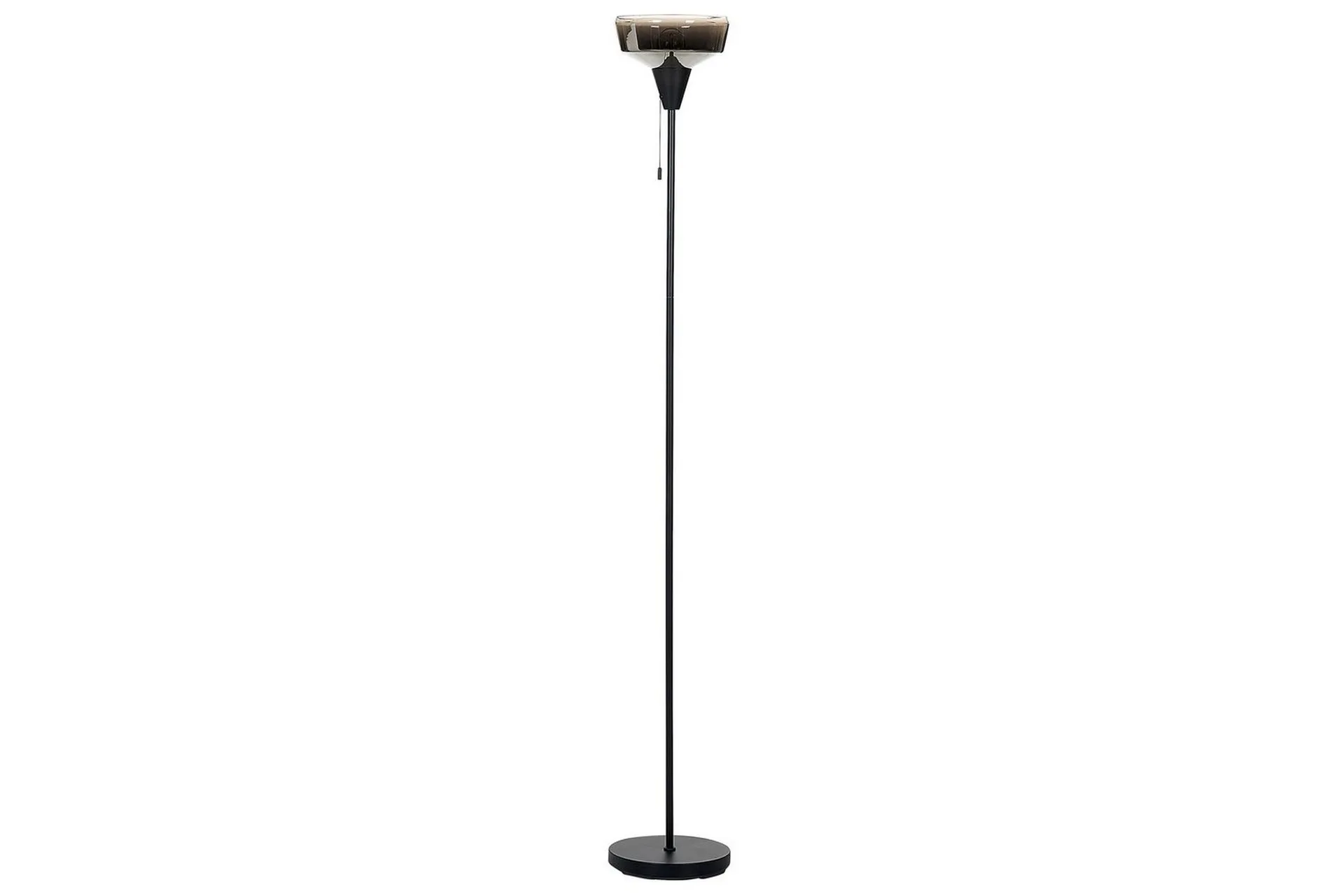 Krokve Golvlampa 175 cm - Svart/Mörkbrun