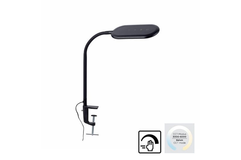 Kelly Just Light - Black - Belysning - Lampor & belysning inomhus - Läslampa - Klämspot