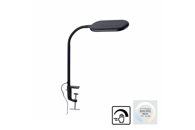 Kelly Just Light - Black - Belysning - Lampor & belysning inomhus - Läslampa - Klämspot