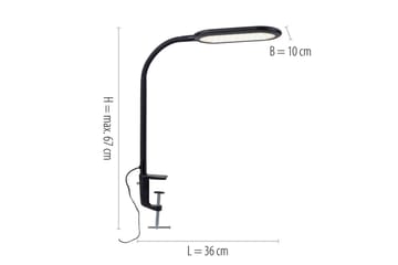 Kelly Just Light - Black - Belysning - Lampor & belysning inomhus - Läslampa - Klämspot