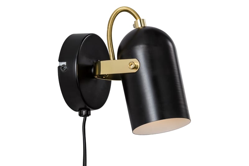 Nordlux Lotus Vägglampa Svart - Sänglampa vägg - Väggarmatur - Läslampa vägg - Vägglampa - Läslampa
