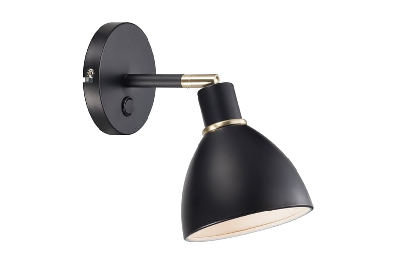 Nordlux Ray Vägglampa Svart - Sänglampa vägg - Väggarmatur - Läslampa vägg - Vägglampa - Läslampa