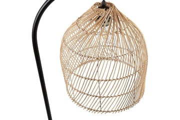 Lakskol Golvlampa 165 cm - Svart/Natur - Belysning - Lampor & belysning inomhus - Golvlampa