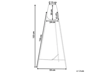 Lampione Golvlampa 133 cm - Flerfärgad - Belysning - Lampor & belysning inomhus - Golvlampa
