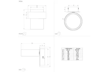 LED-spotlight Eglo Albariza Vit 1 Lampa - 1 Lampa - Belysning - Lampor & belysning inomhus - Hall lampa