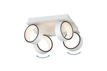 LED-spotlight Eglo Albariza Vit 4 Lampor - 4 Lampor - Belysning - Lampor & belysning inomhus - Hall lampa