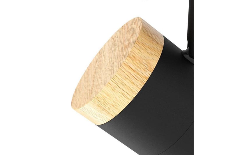 LED-spotlight Eglo Cartagena Svart/Trä 3 Lampor - 3 Lampor - Belysning - Lampor & belysning inomhus - Hall lampa