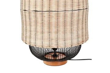 Leftyr Bordslampa 55 cm E27 - Svart/Natur - Belysning - Lampor & belysning inomhus - Bordslampa