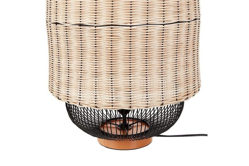 Leftyr Bordslampa 55 cm E27 - Svart/Natur - Belysning - Lampor & belysning inomhus - Bordslampa