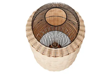 Leftyr Bordslampa 55 cm E27 - Svart/Natur - Belysning - Lampor & belysning inomhus - Bordslampa