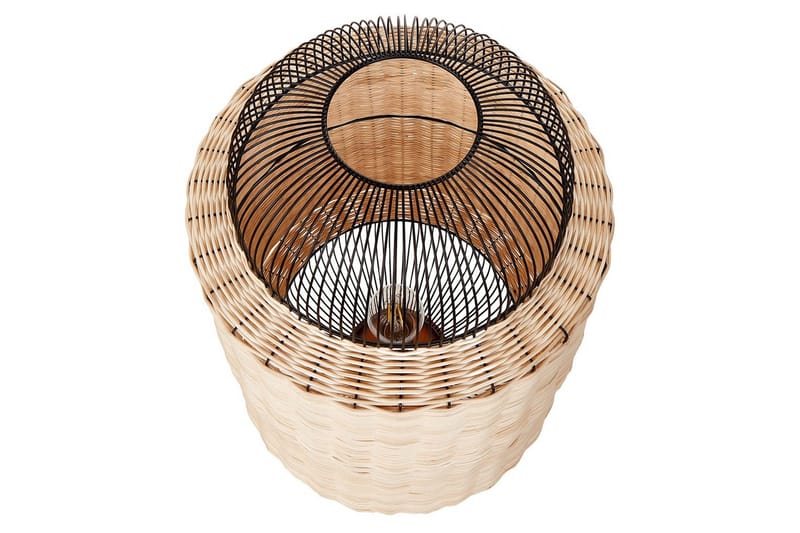 Leftyr Bordslampa 55 cm E27 - Svart/Natur - Belysning - Lampor & belysning inomhus - Bordslampa