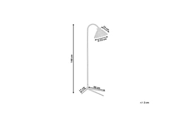 Levanze Golvlampa 148 cm - Svart/Natur - Belysning - Lampor & belysning inomhus - Golvlampa