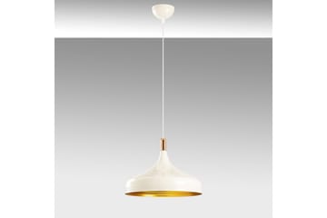 Ljuskrona Rathour Steelix Vit / Rany / Koppar - Guld/Koppar/Vit - Belysning - Lampor & belysning inomhus - Sovrumslampa - Taklampa sovrum