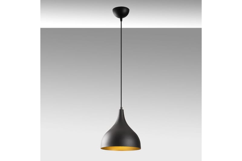 Ljuskrona Rathour Vanguard Svart / Rany - Guld/Svart - Belysning - Lampor & belysning inomhus - Sovrumslampa - Taklampa sovrum