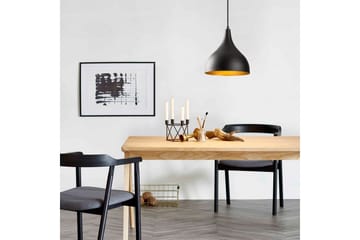 Ljuskrona Rathour Vanguard Svart / Rany - Guld/Svart - Belysning - Lampor & belysning inomhus - Sovrumslampa - Taklampa sovrum