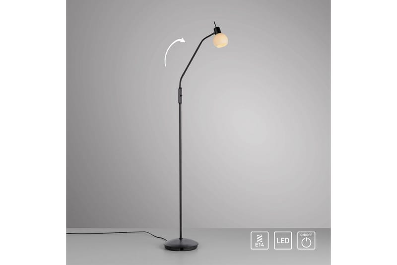 Loki Just Light Golvlampa - Black - Belysning - Lampor & belysning inomhus - Golvlampa