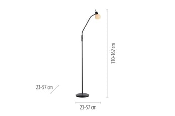 Loki Just Light Golvlampa - Black - Belysning - Lampor & belysning inomhus - Golvlampa