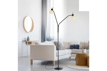 Loki Just Light Golvlampa - Black - Belysning - Lampor & belysning inomhus - Golvlampa